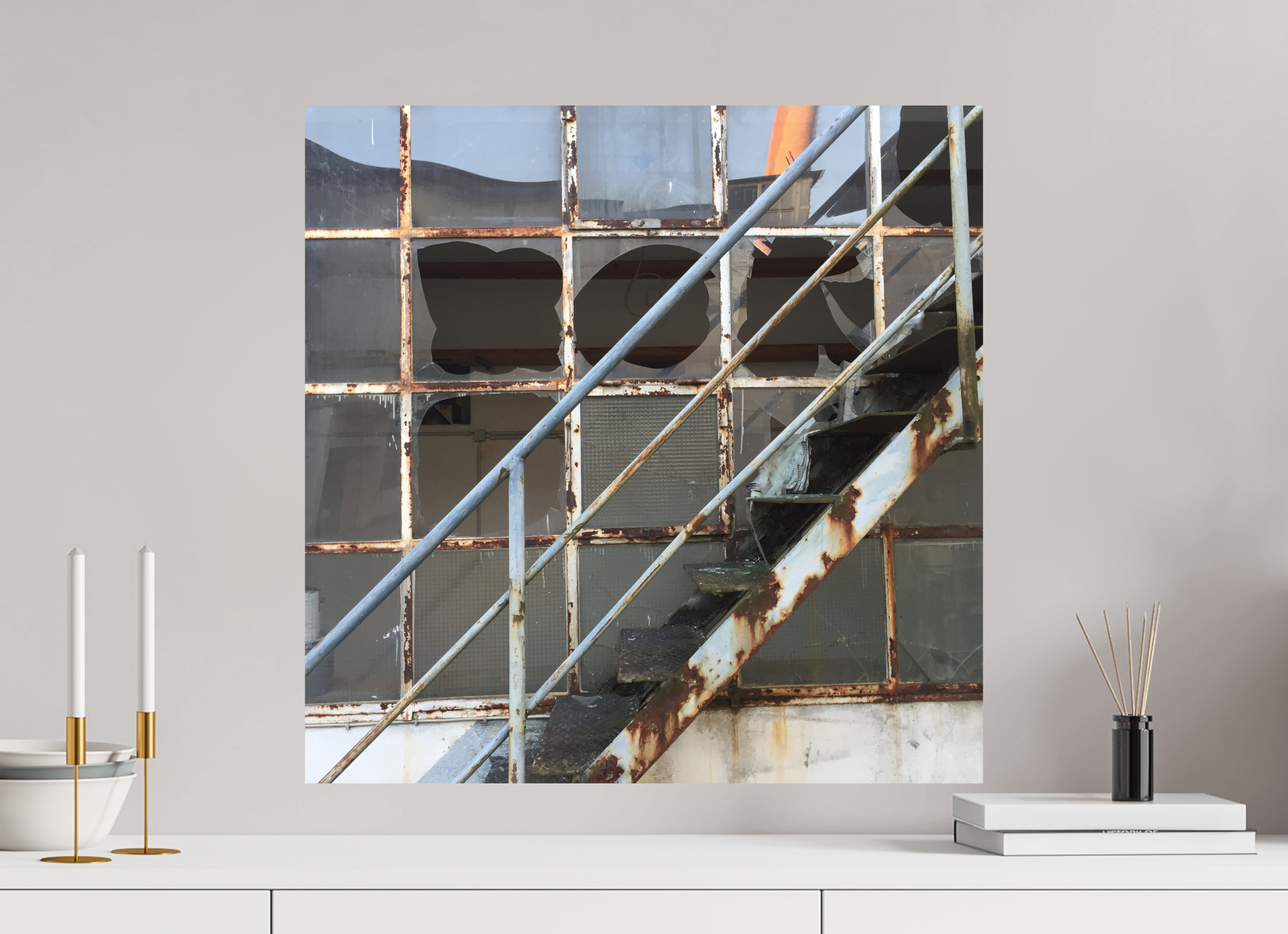 60 x 60 cm, Photo Print On Fuji Crystal DP II True to the Line - Upwards 1