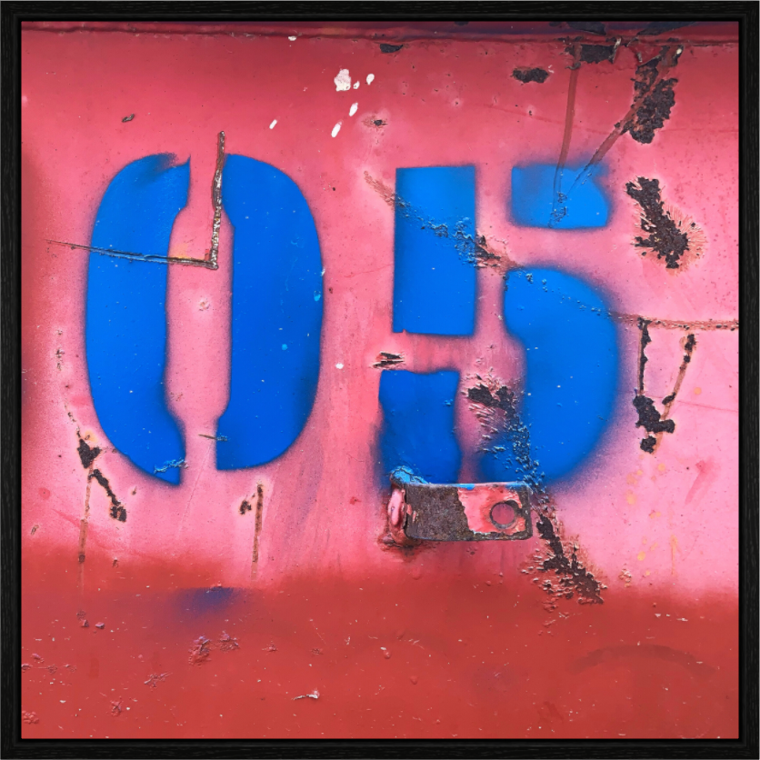 Main image Not just a Number - Rusted Number 05