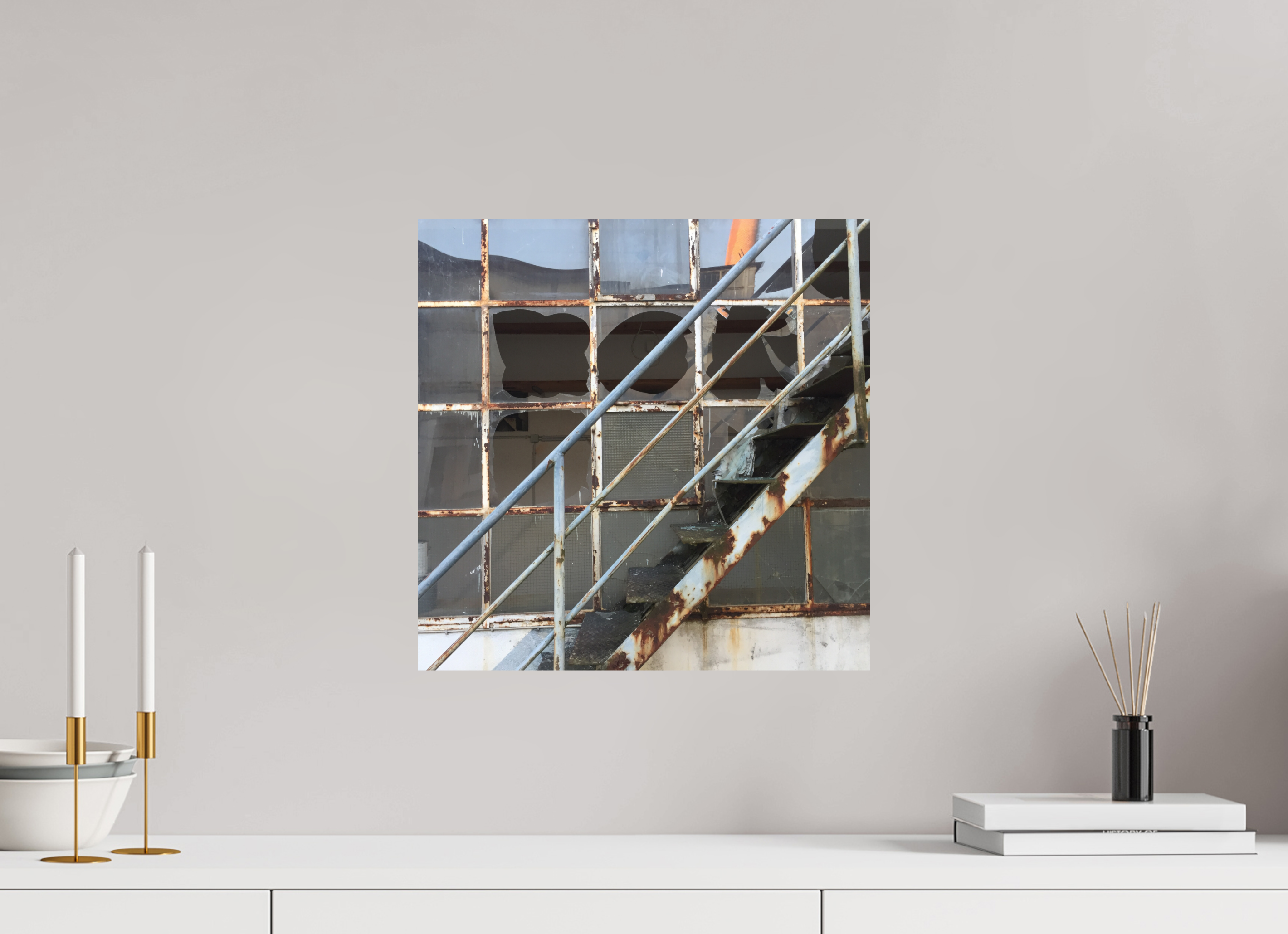 40 x 40 cm, Photo Print On Fuji Crystal DP II True to the Line - Upwards 1