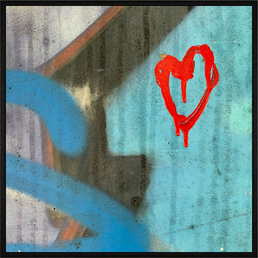 Main image Farbe an der Wand - I love you