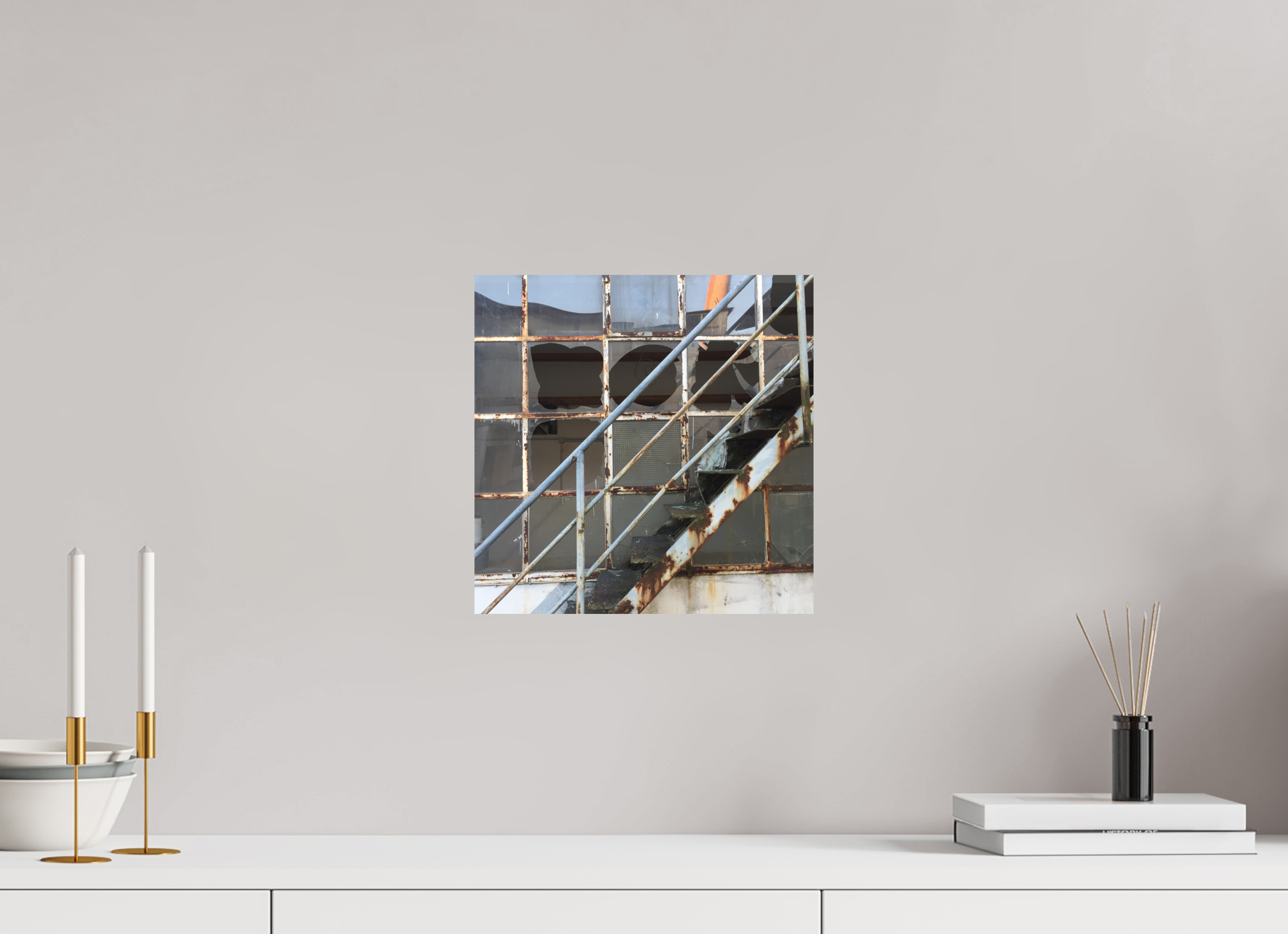 30 x 30 cm, Photo Print On Fuji Crystal DP II True to the Line - Upwards 1