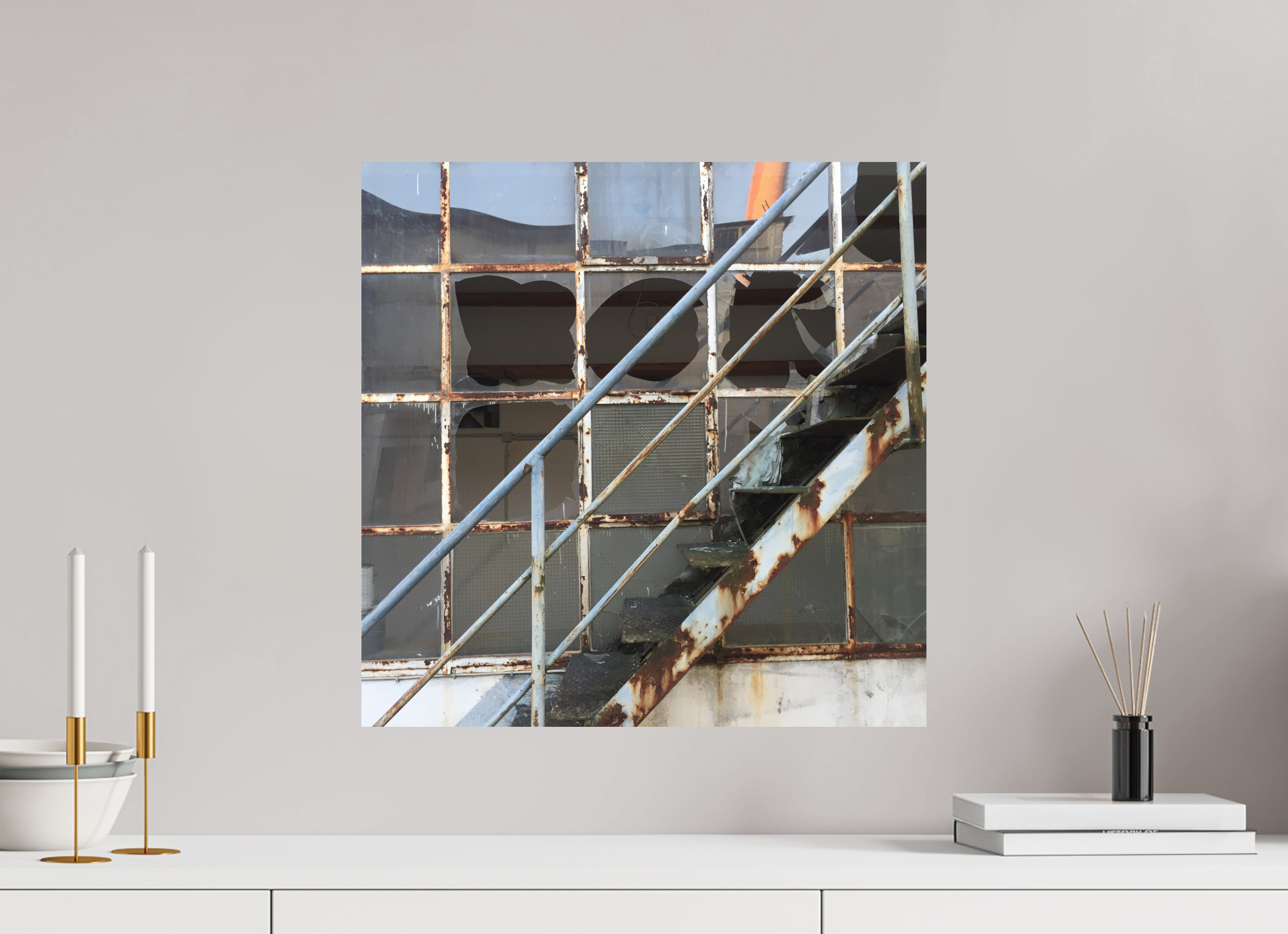 50 x 50 cm, Photo Print On Fuji Crystal DP II True to the Line - Upwards 1